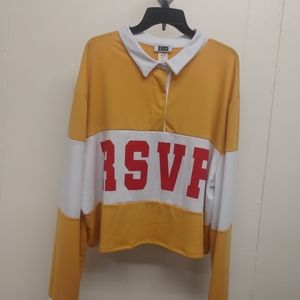 Long sleeve boxy Crop shirt